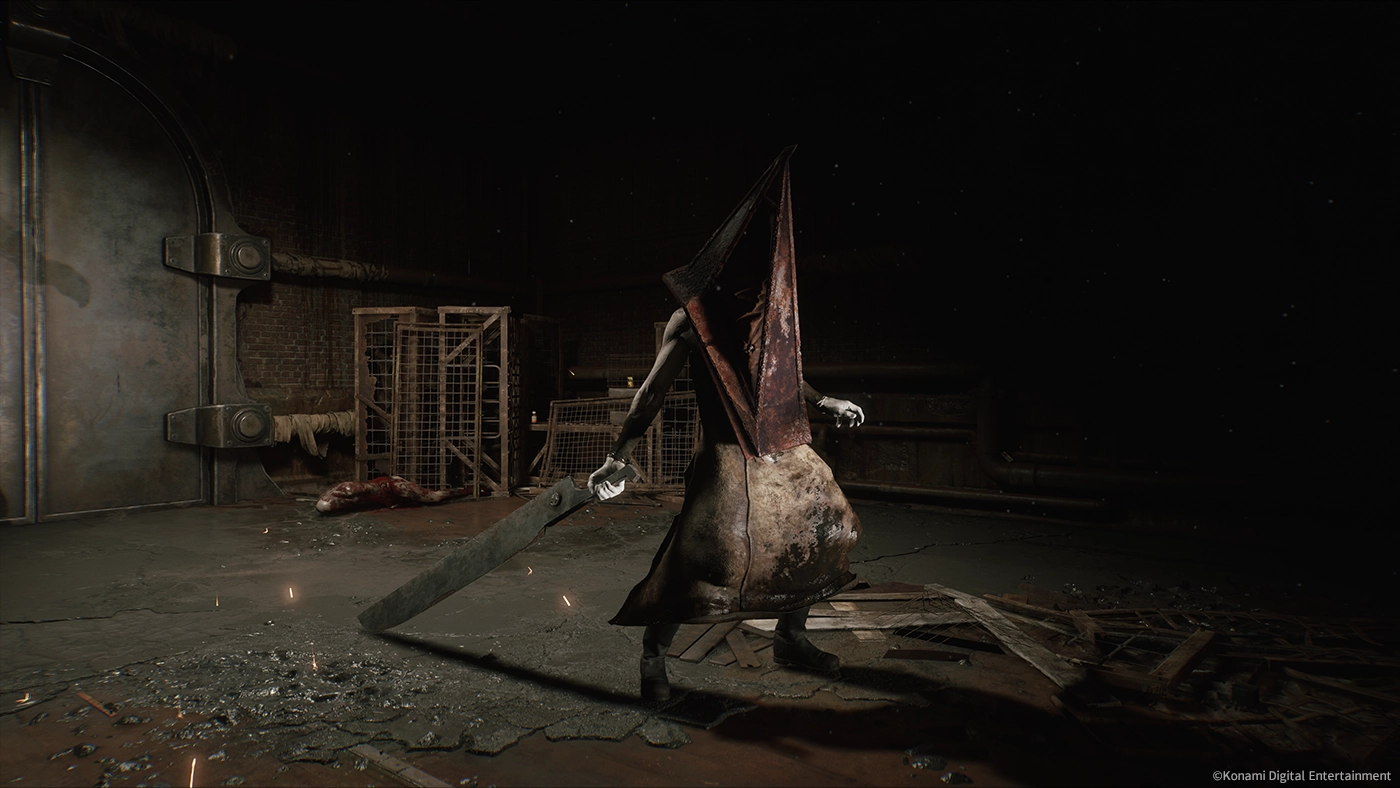 Silent Hill 2 remake gameplay
