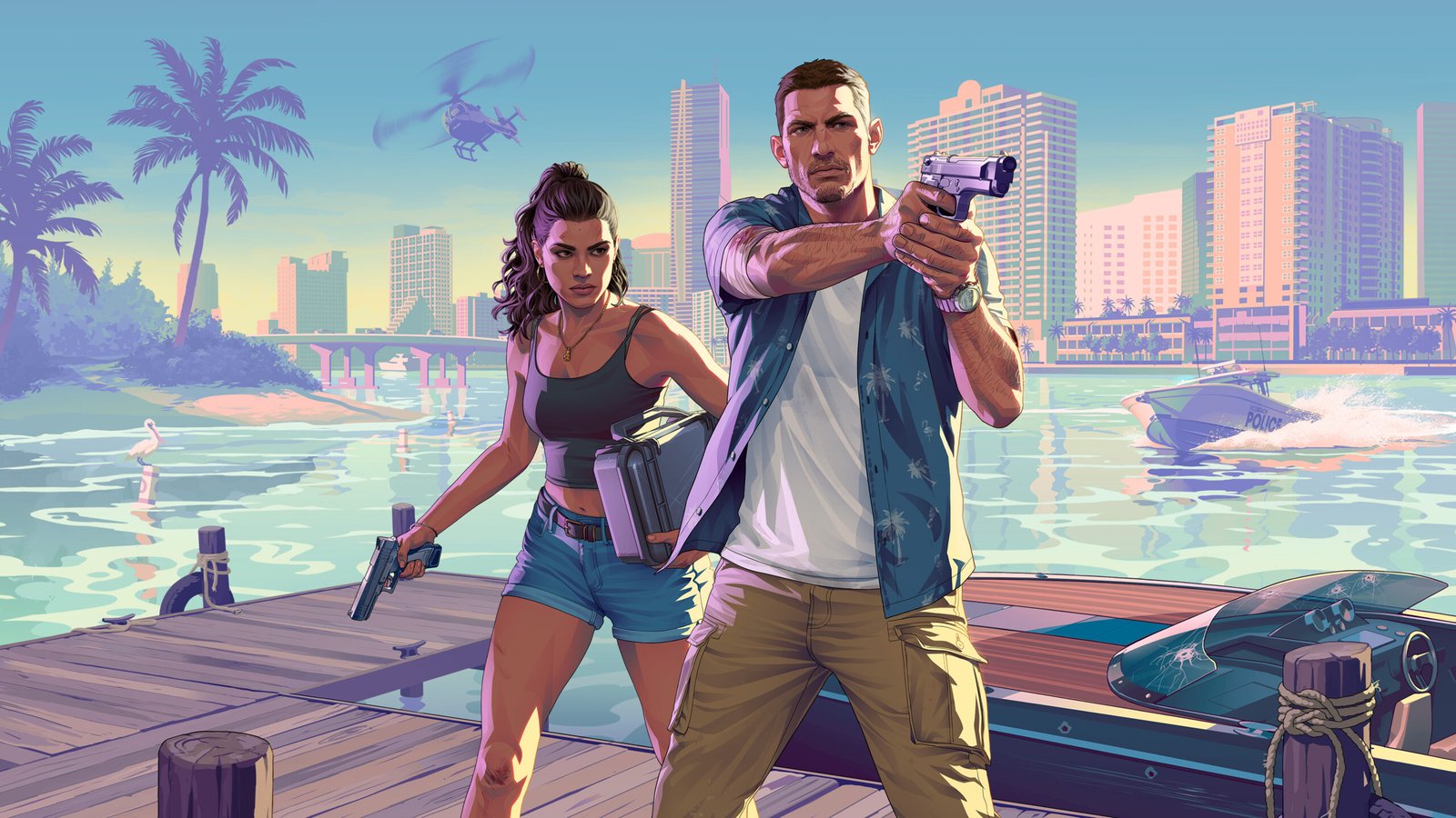 Jason and Lucia landsccape GTA 6